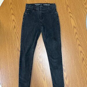 Arizona Superflex Skinny Jeans | Faded Black Charcoal | Size 14 Youth